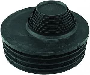 Floplast 110mm Soil Universal Waste Adaptor Black 62023930