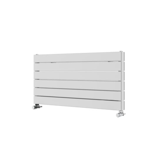 Tucker French 450 x 900mm Double Panel White Horizontal Radiator (Heating Only)