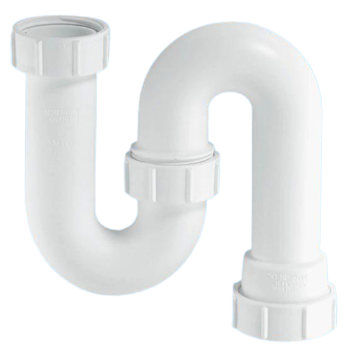 McAlpine 1 1/2" x 75mm Tubular Swivel 'S' Trap SD10