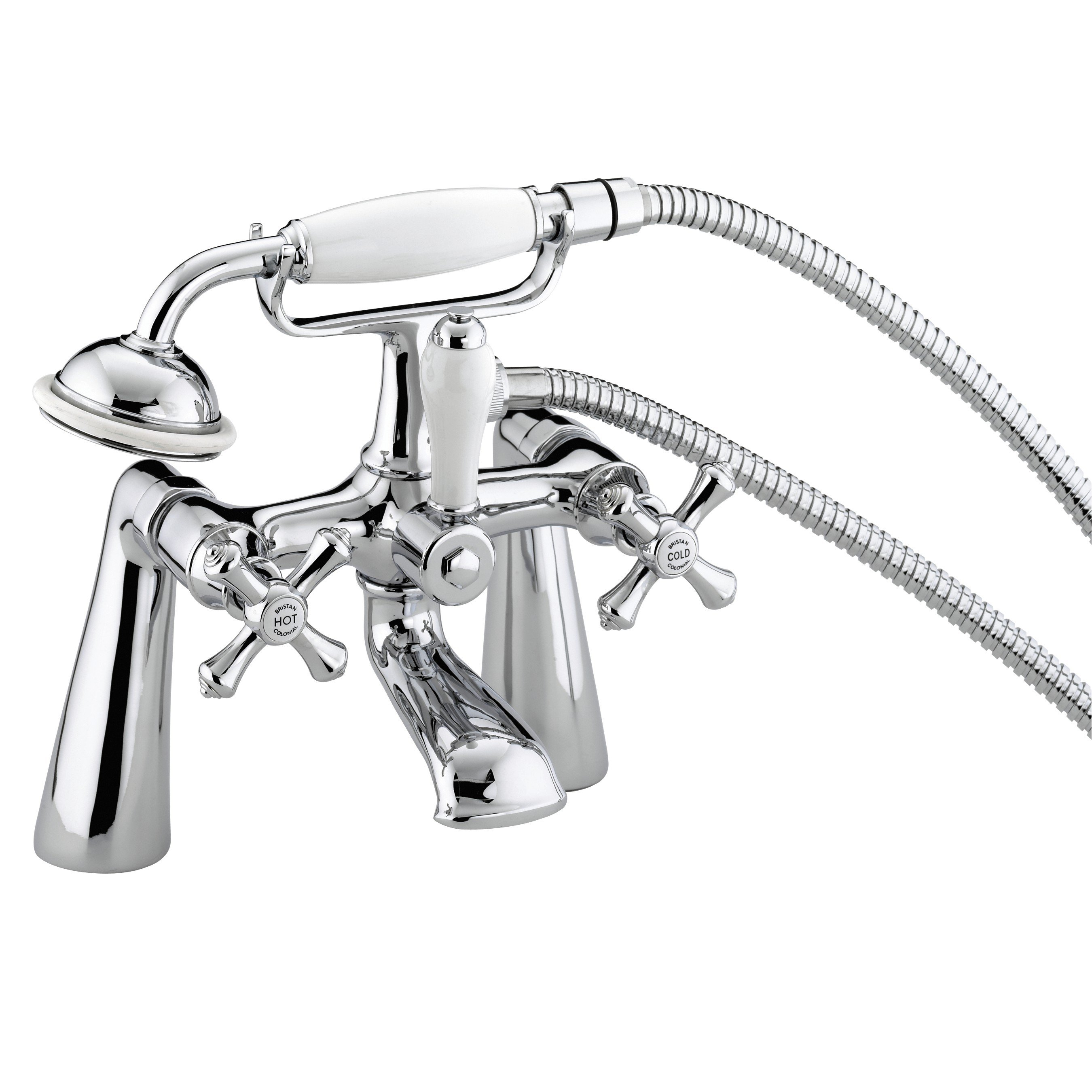 Bristan Colonial Bath Shower Mixer Chrome