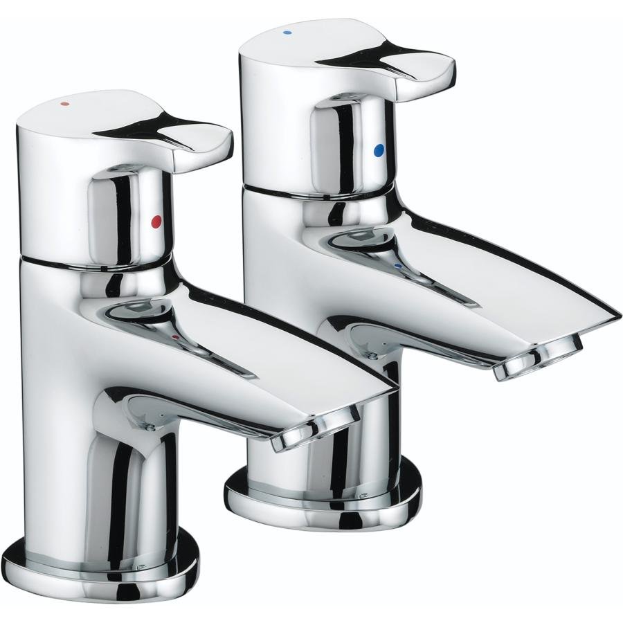 Bristan Capri Basin Pillar Taps CAP 1/2 C
