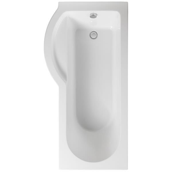 Imex Arco 1700mm Puracast Shower Bath Front Panel Left Hand White