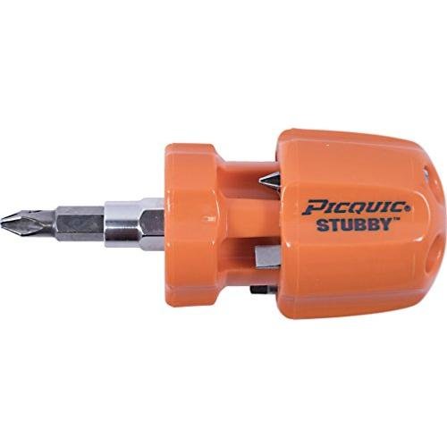 Picquic Stubby Multi Screwdriver - Orange PICQUICSTB