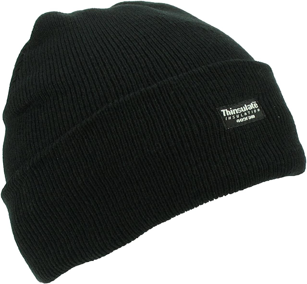 Arctic Hayes Black Thinsulate Thermal Hat 5945BK