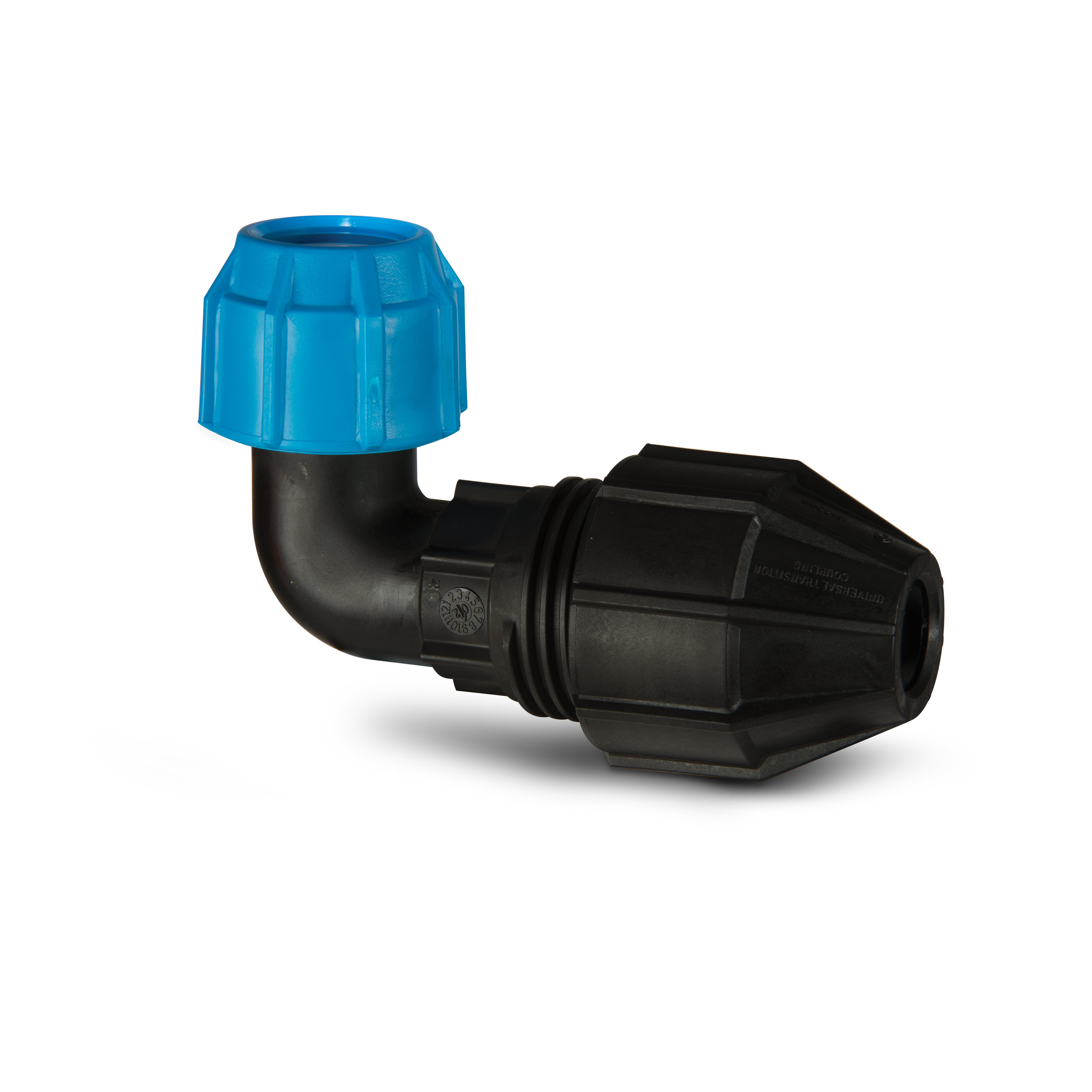 Polypipe PolyFast Polylink 15-22mm x 25mm Universal Transition Elbow