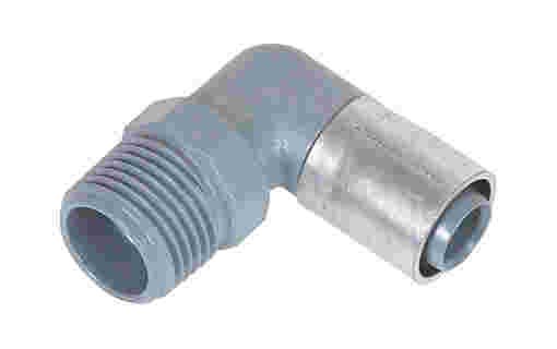 Buteline Male Press Elbow 28mm x 3/4" Bme328