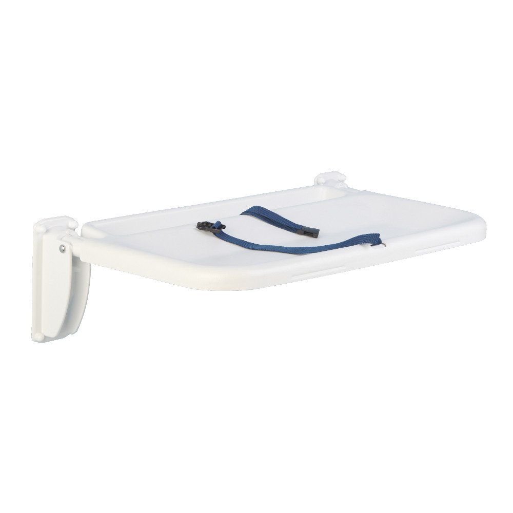 Bathex Foldable Baby Changer - White Polyester 50000