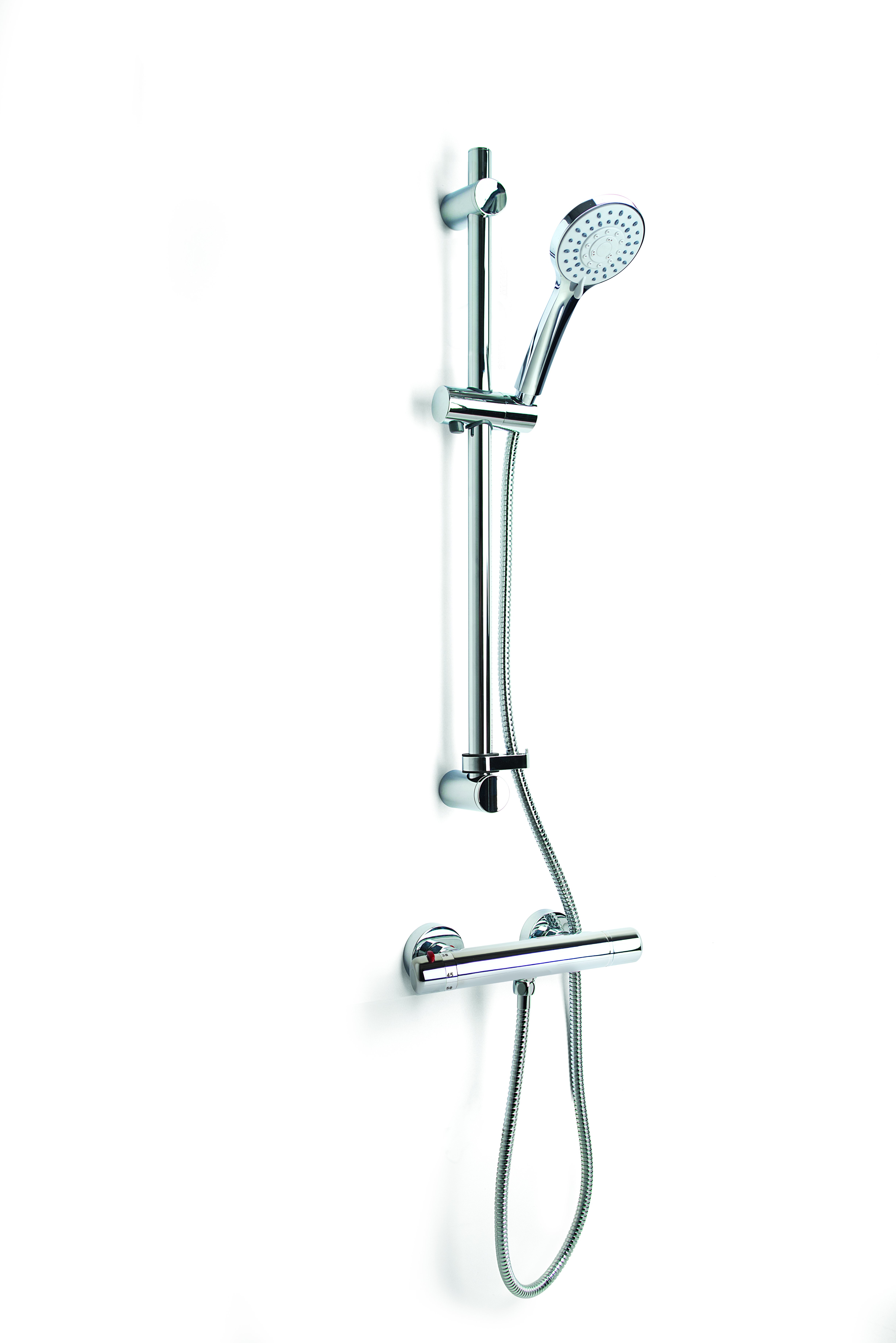 Instinct Eco Bar Shower Valve with Flexi Kit & Fast Fix Brackets IN10015CP