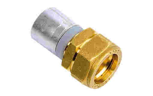 Buteline Compression Fitting 16mm Bute PB x 15CU BMC16