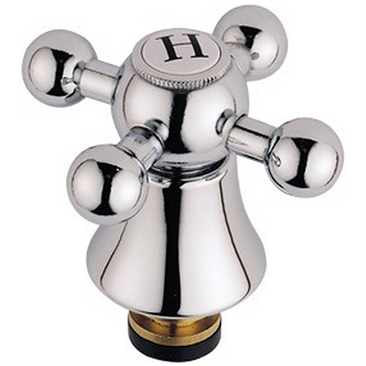 Bristan Bath Tap Reviver with Traditional Handles Chrome