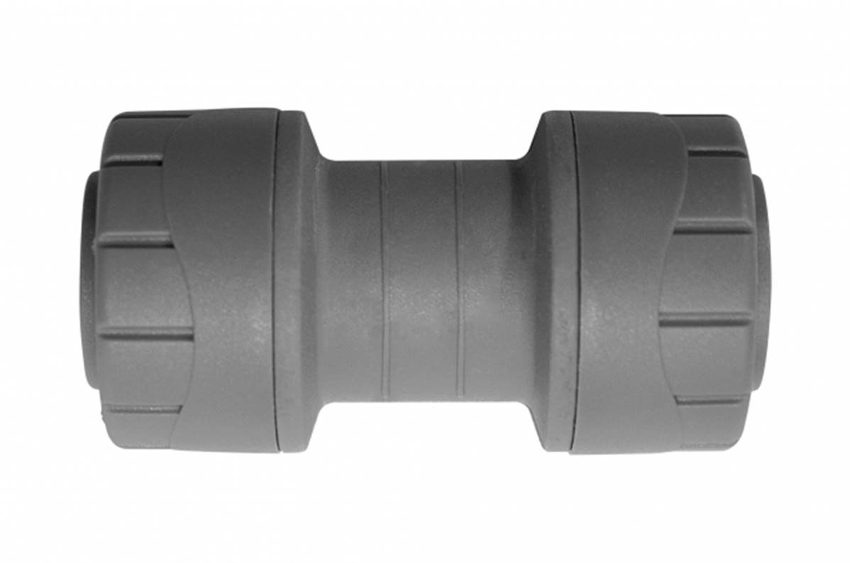 Polypipe PolyPlumb Straight Coupler 15mm PB015