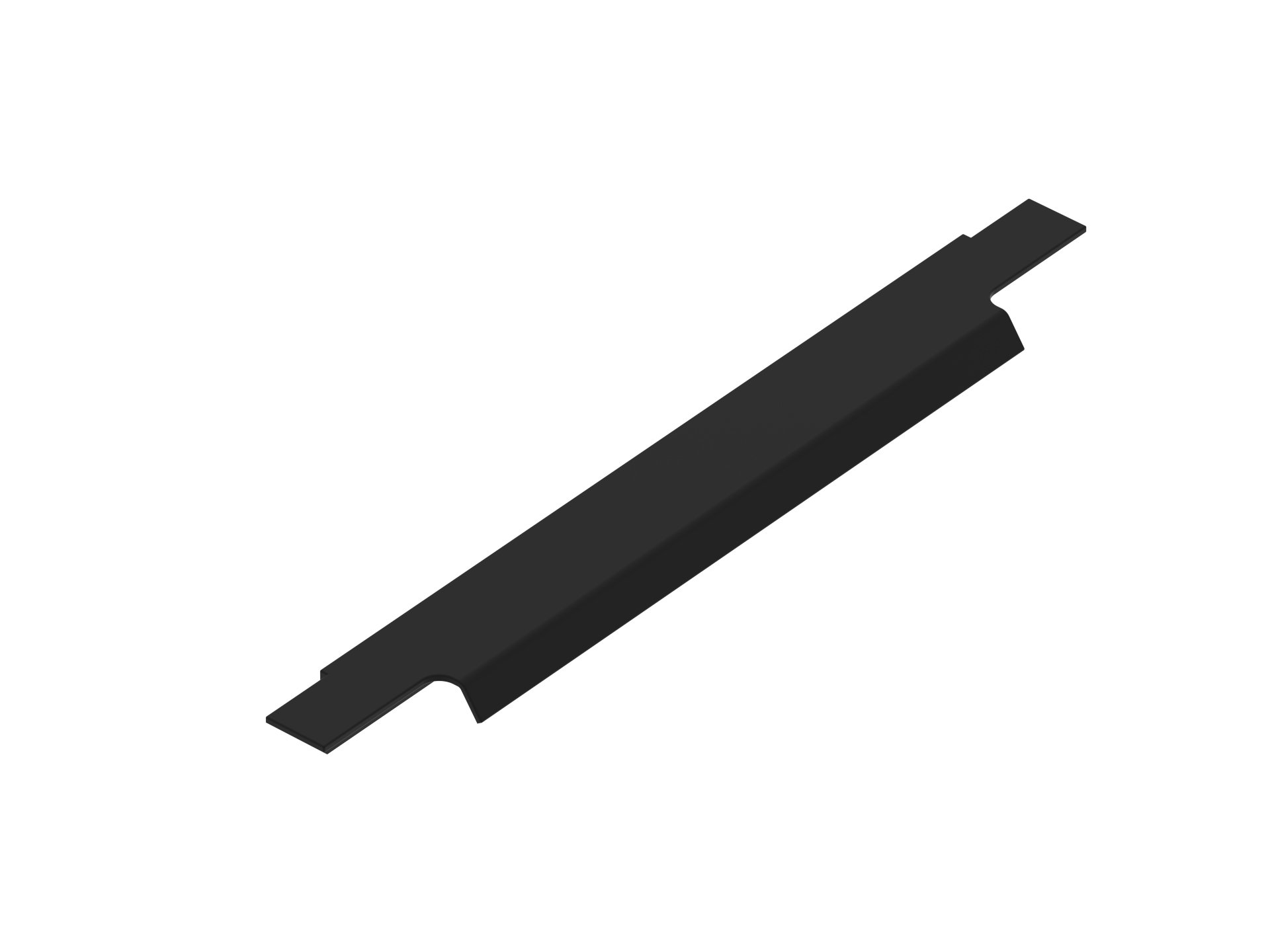 Instinct Andros 600mm Door Handle Black INST0411105