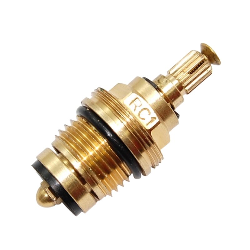 1/2" Single Rubber Screwdown Tap Cartridge Hot/Cold RC1