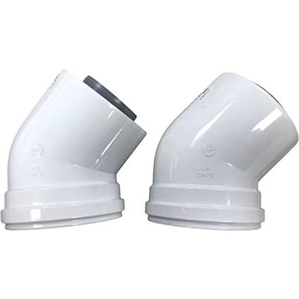 IDEAL 45 DEG FLUE ELBOW PAIR (203131)