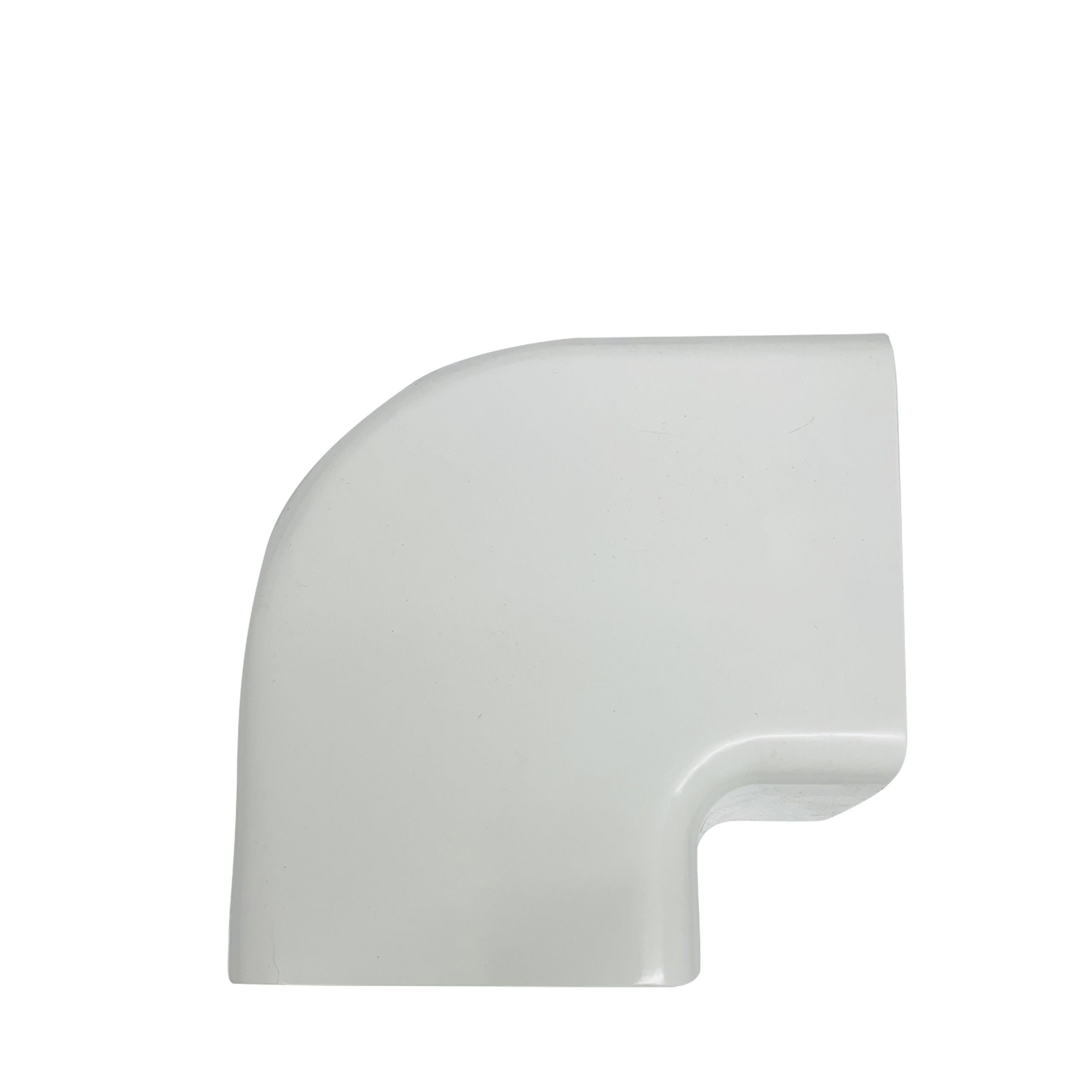 Diversitech Ivory 140mm External ASHP Trunking 90 Degree Internal Bend