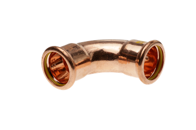 Navigator Press Fit Gas 90 Degree Equal Elbow 15mm Copper PFGE-15
