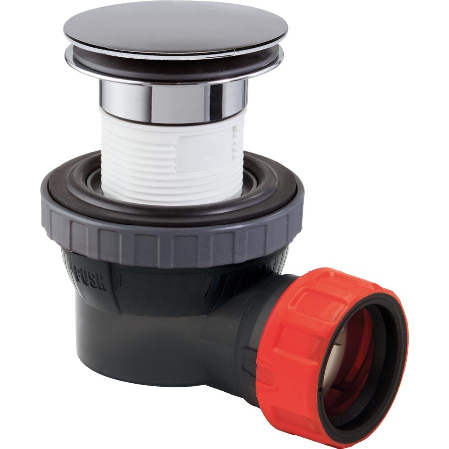 Wirquin Macdee Nano 6.7 Quick Clac All-in-One Basin Waste & Trap Chrome 30724233