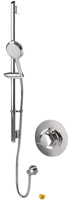 Instinct Fusion Concealed Dual Control Valve with Pivot Slide Rail Kit IN90015665CP