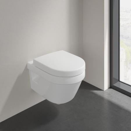 Villeroy & Boch Architectura Combi-Pack, wall-mounted, with DirectFlush, White Alpin