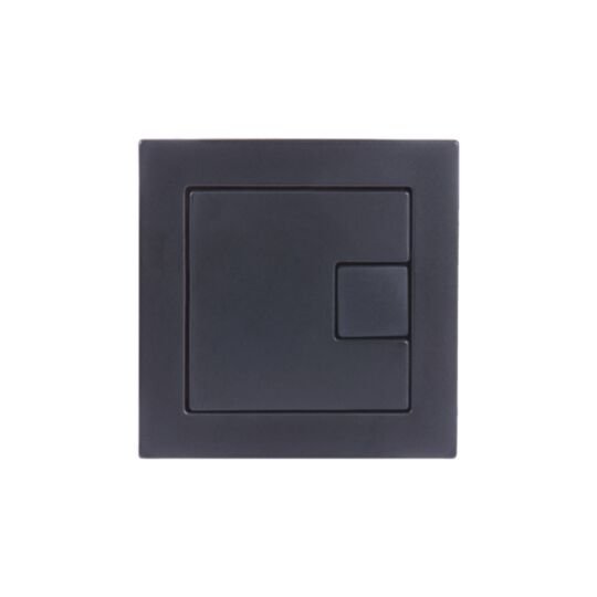 Tucker French Square Dual Flush Button