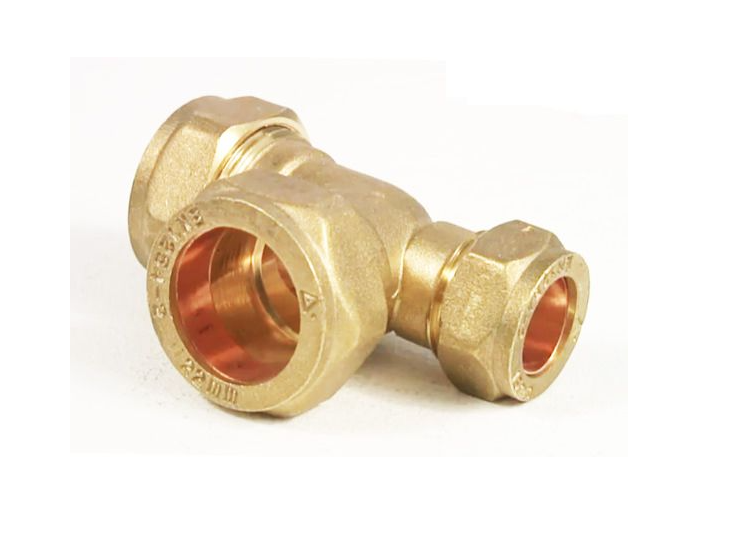 28mm x 15mm x 28mm Compression Tee 318425