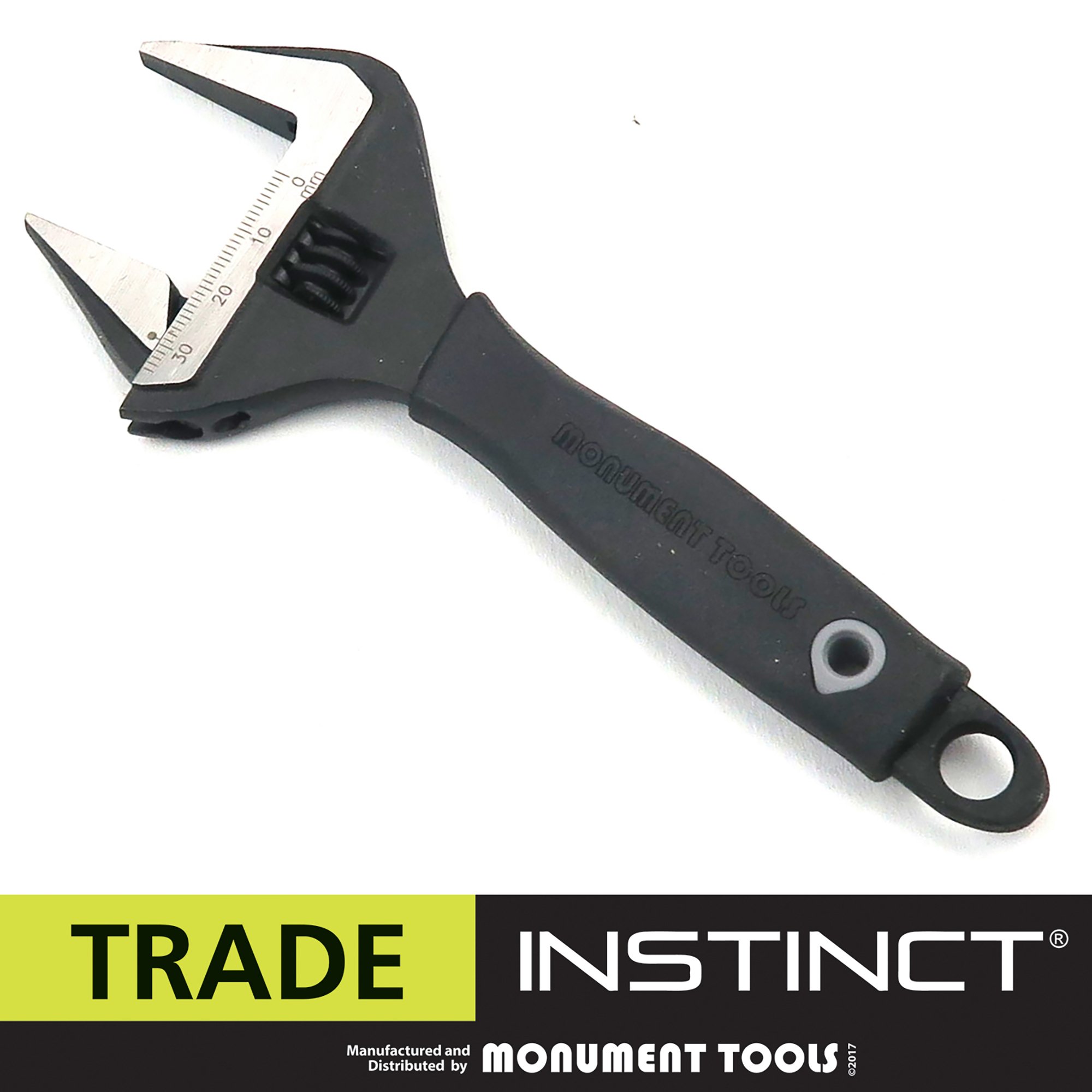 Instinct 150mm (6") Wide Jaw Adjustable Wrench 34mm Cap INST3140