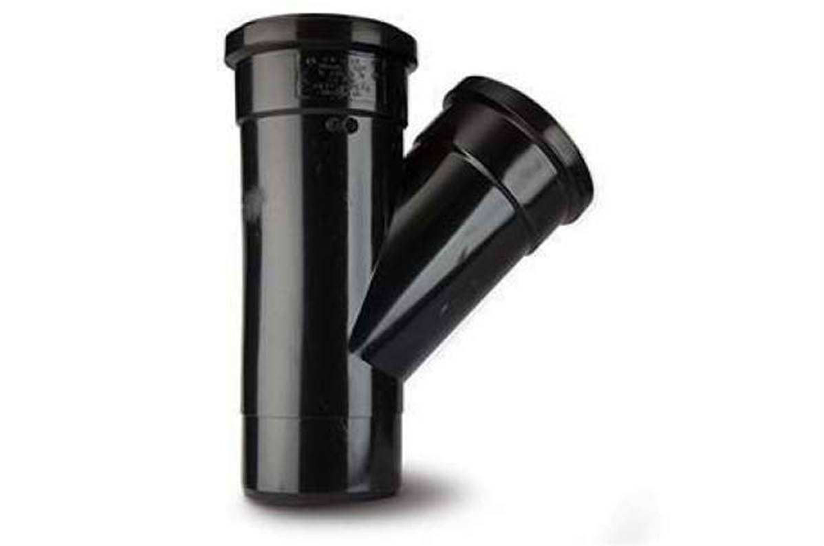 Polypipe Single Branch 4in/110mm. 135° Equal ST404B