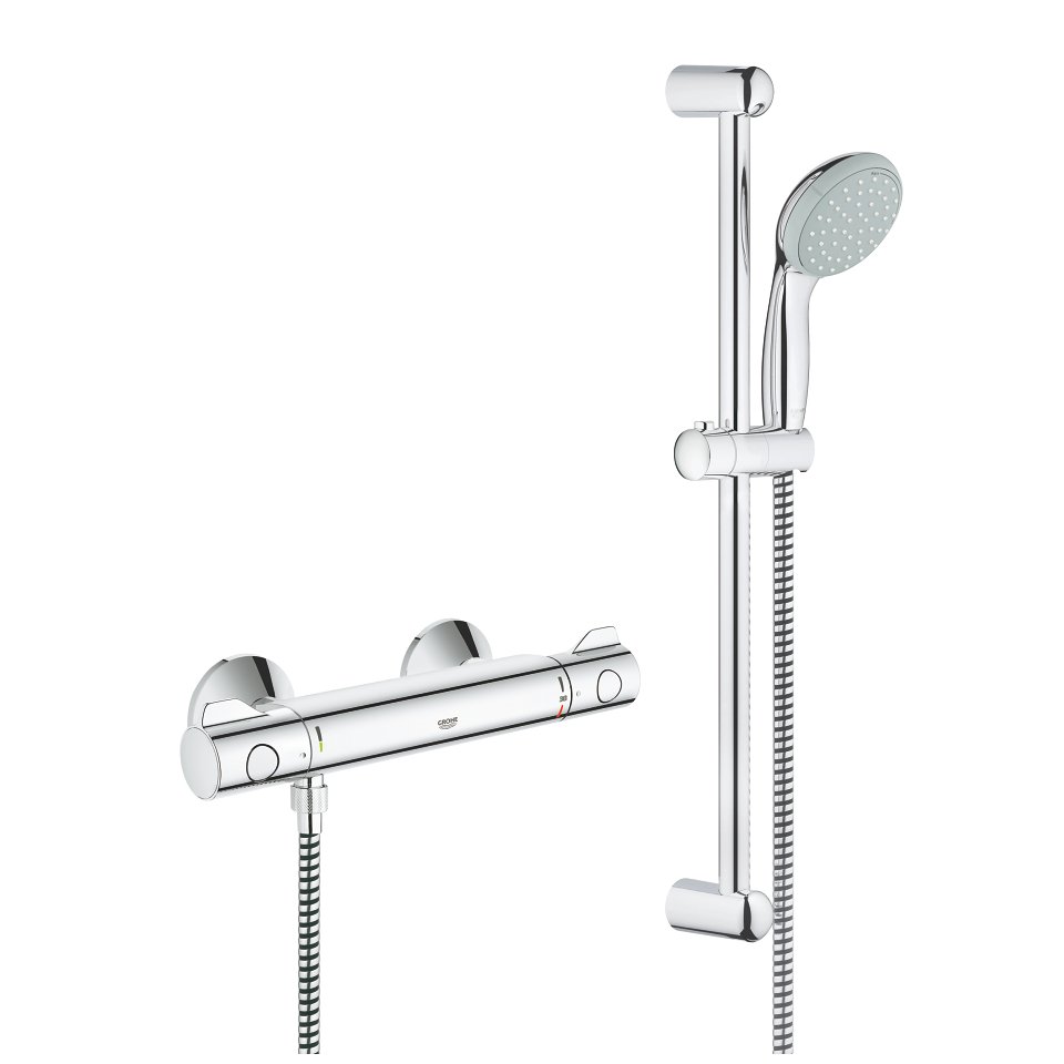 Grohetherm 800 Thermostatic Shower Mixer 1/2" with Set 34565000