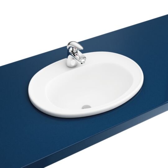 Tucker French 530mm Recessed Vanity One Taphole Basin