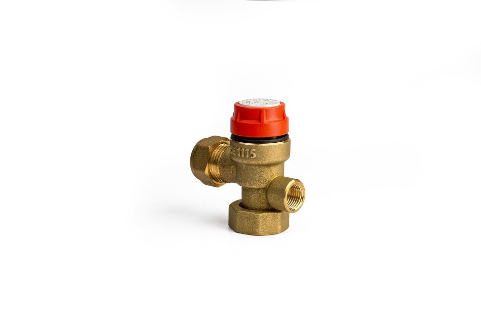 Inta 1/2" 6 Bar Safety Relief Valve FxF Without Gauge SRV035105006
