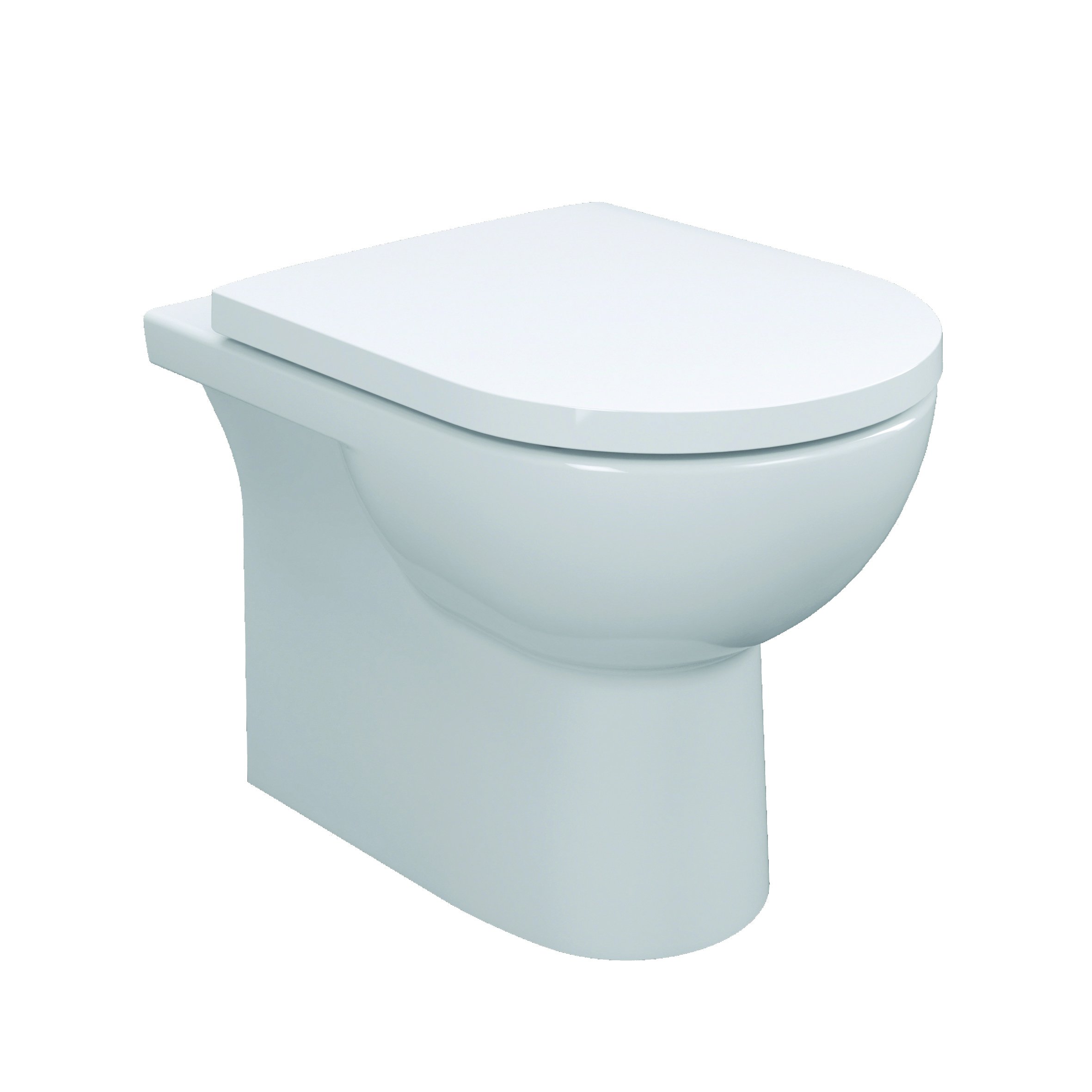 Tucker French Amersham Standard Height Rimless Back To Wall Pan