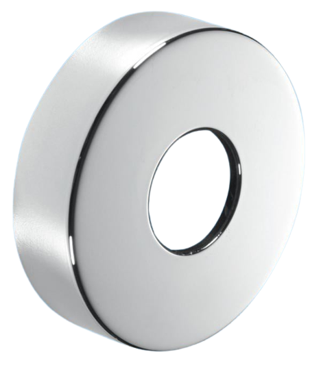 McAlpine 35mm CP Brass Wall Flange WALLFLANGE-CP35