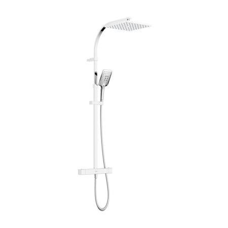 Bristan Qubo Thermostatic Bar Shower with Rigid Riser