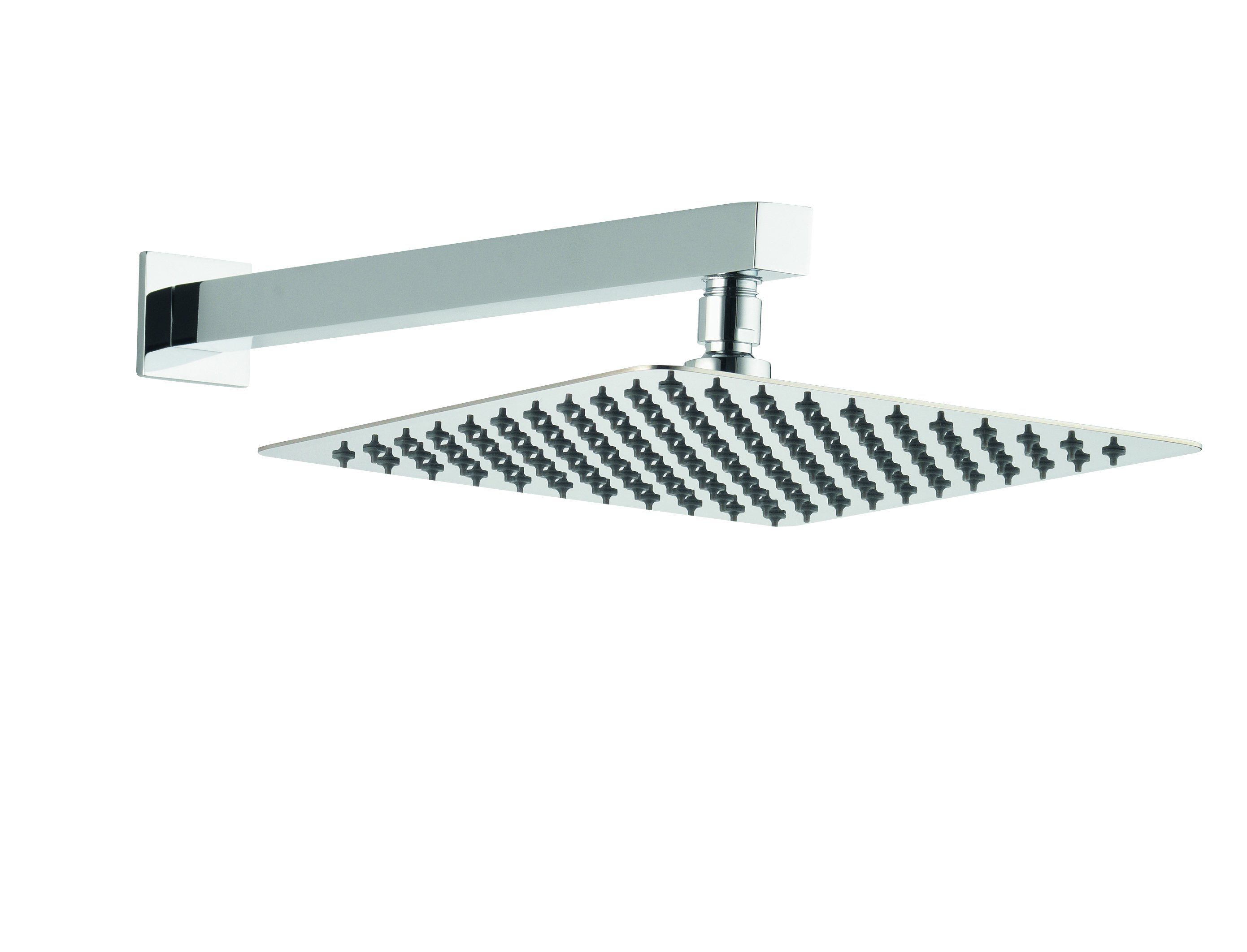 Instinct Nuance Slimline Polished Square 250mm Shower Head INS37039