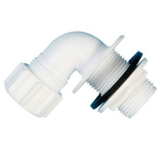 Polypipe Bent Tank Connector VP50W