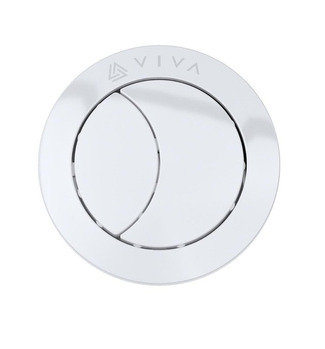 Viva Uni Button Gloss White (For Skylo Flush Valves)