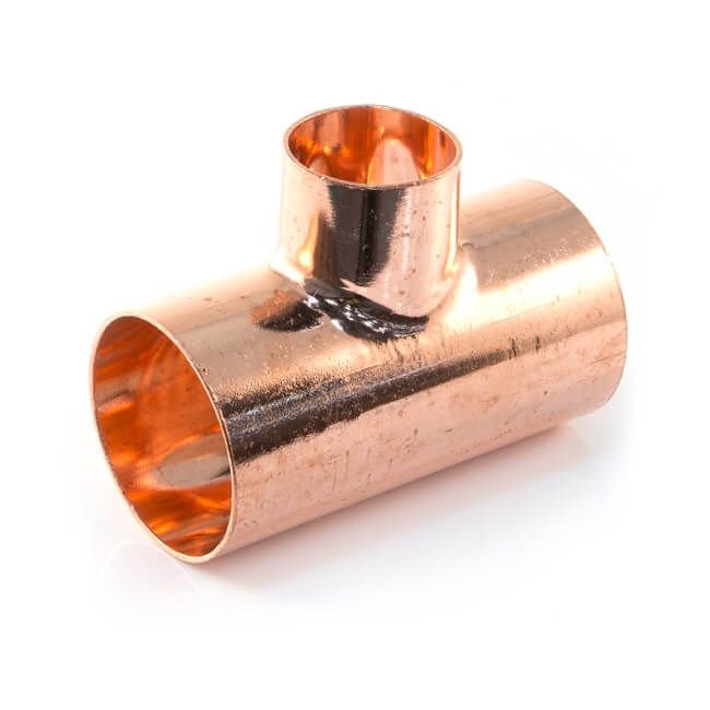 54mm x 54mm x 28mm End Feed Tee