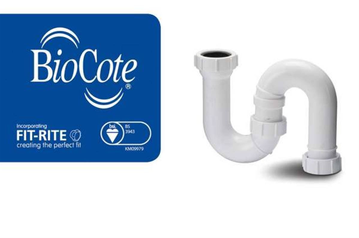 Polypipe Tubular Swivel Trap ‘S’ 32mm. 75mm Seal WT56