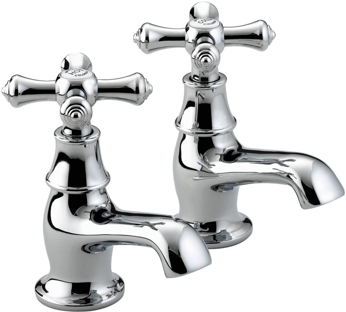 Bristan Colonial Basin Taps Chrome