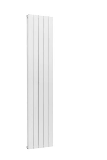 Tucker French 1800 x 376mm Double Panel White Vertical Radiator (Heating Only)
