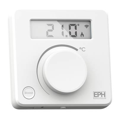 EPH RF Room Thermostat with boost button RFR