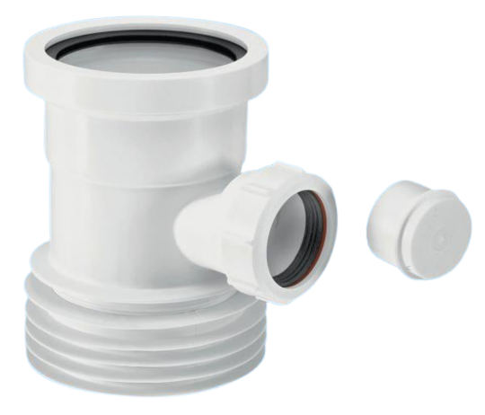 McAlpine Boss Pipe for use with WC Connectors WC-BP1