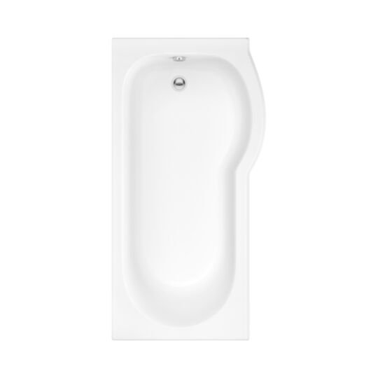 Tucker French Victoria 1675mm x 850mm Shower Bath (Right Handed)