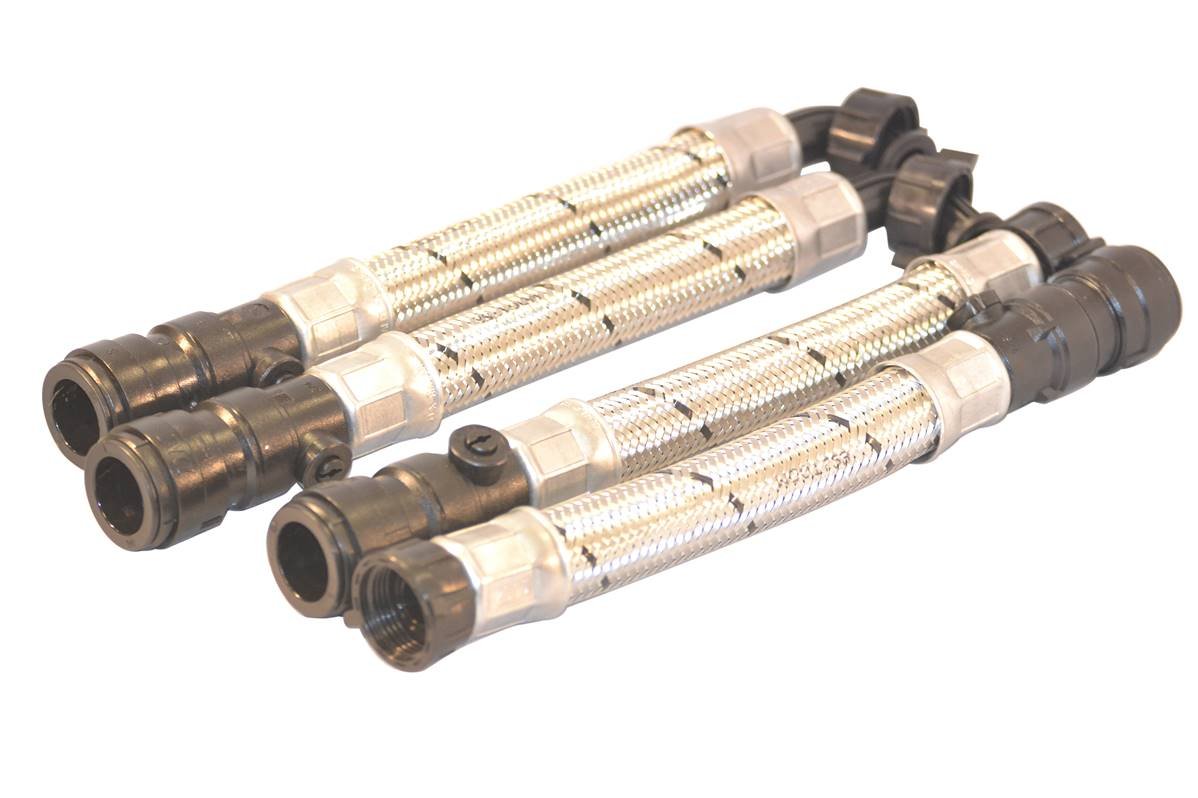 Salamander Set of 4 x 22mm Flexible Anti Vibration Couplers AV4 