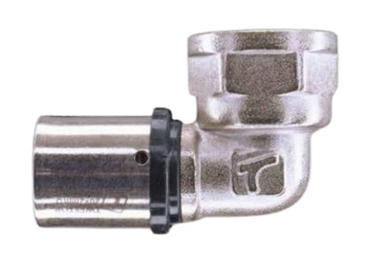 Tweetop Press Elbow 90° with Female Thread 16x1/2" 06012203