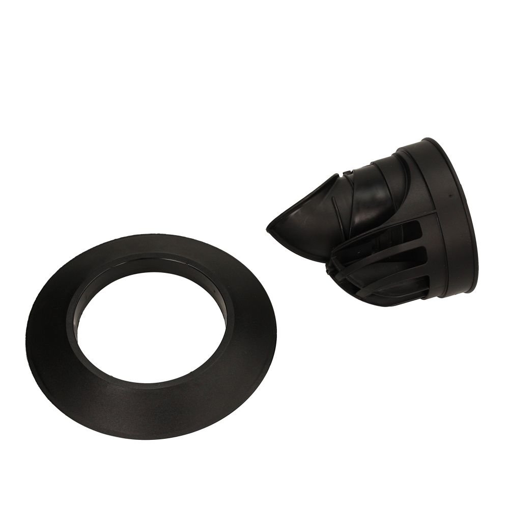 Vaillant Plume Deflector Horizontal (Black) 100mm 0020060584