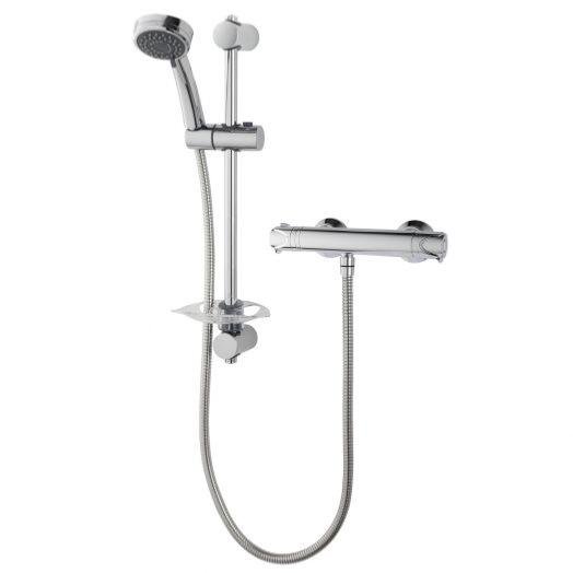 Triton UNDETHBMCT Dene Cool Touch Bar Mixer Shower Chrome