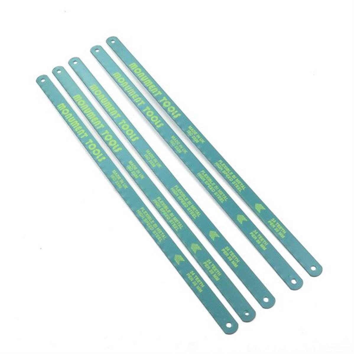 Monument Tools Hacksaw Blades 300mm (12") x 24tpi (Pack of 5) 1925P