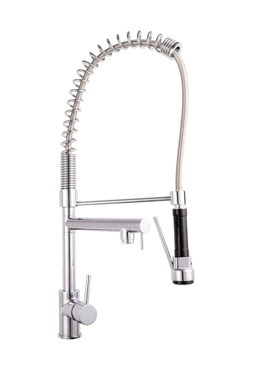Reginox Ariege Pull Out Kitchen Tap - Single Lever Chrome ARIEGECH